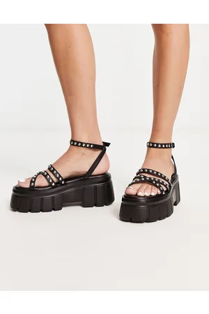 ASOS Tyson chunky studded flatforms in