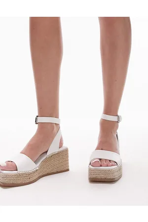 Topshop Jessie platform two part sandal in