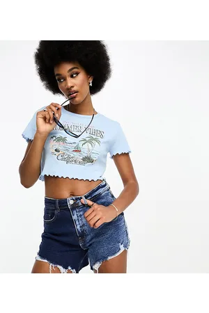 Noisy May Lettuce edge baby T-shirt in