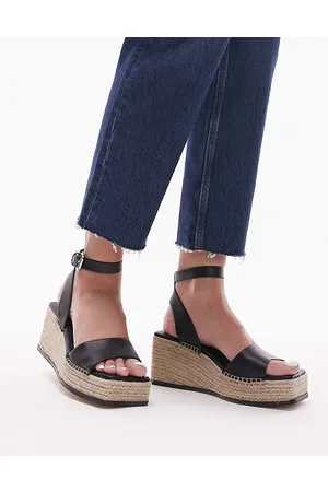 Topshop Jessie platform two part sandal in