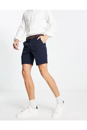 River Island Belted chino shorts in