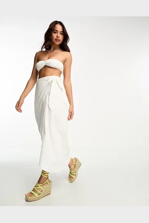 VERO MODA Sarong maxi beach skirt in