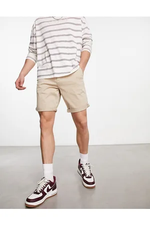 JACK & JONES Intelligence slim fit chino short in beige