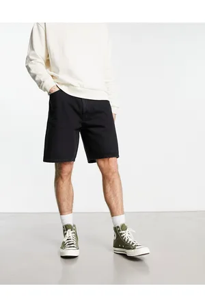 Weekday Galaxy loose fit denim shorts in