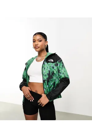 The North Face Sheru hooded shell jacket in flower print Exclusive at ASOS