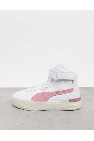 PUMA Cali Sport Hi-top sneakers in and pink