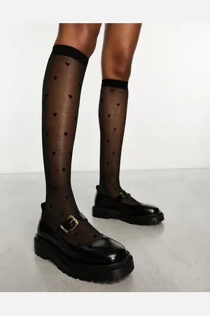 WALK LONDON Dana mary janes in leather