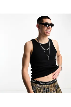 COLLUSION Ribbed tank top in