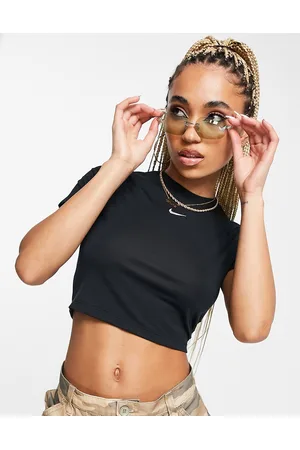 Nike Essential slim crop t-shirt in
