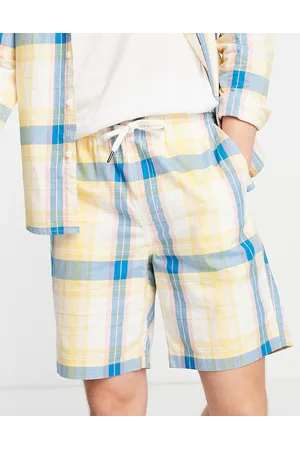 Farah Trehurst check shorts in