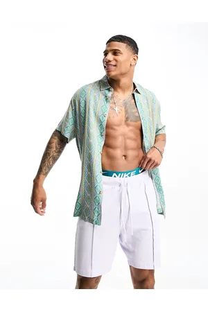 ASOS Relaxed shirt in vintage inspired print