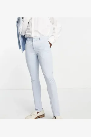 New Look Super skinny suit pants in light