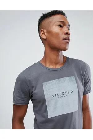 SELECTED T-Shirt With Brand Graphic