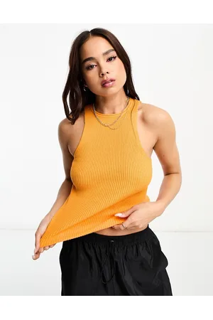 ASOS Knitted racer tank top in