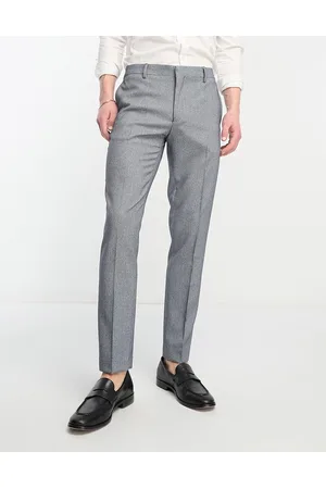River Island Skinny houndstooth suit pants in