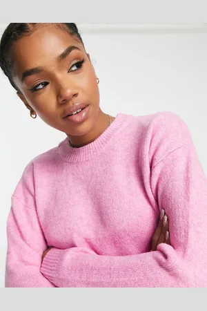 New Look Crew neck knit sweaters in bright