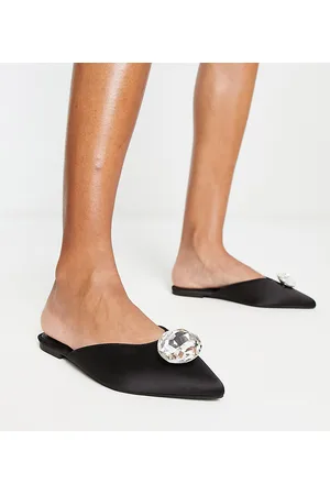 ASOS Las Vegas embellished ballet mules in