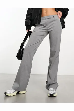 COLLUSION Tailored kick flare pants in