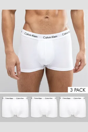 Calvin Klein Cotton Stretch 3 pack low rise boxer briefs in