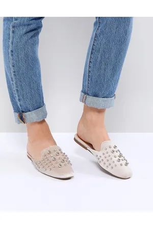 Park Lane Embellished Flat Mules