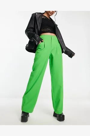 ONLY High waist wide leg pants in bright - part of a set