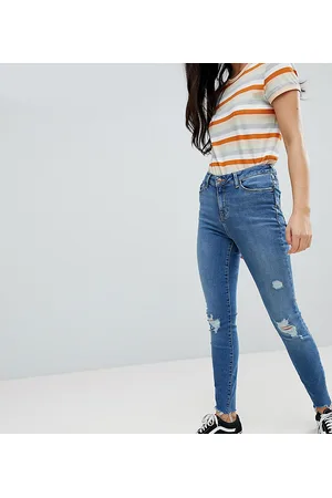 New Look Ripped Skinny Frayed Lift and Shape Jean