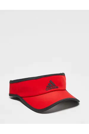 adidas Adidas Training visor in with black piping