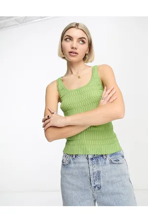 Weekday Claire knit tank top in
