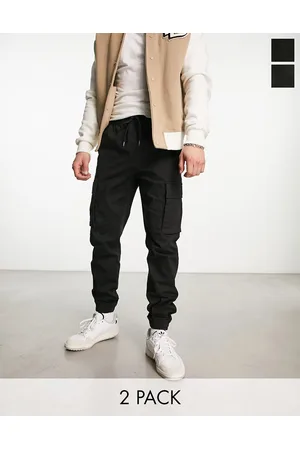 Pull&Bear 2 pack cargo pants in
