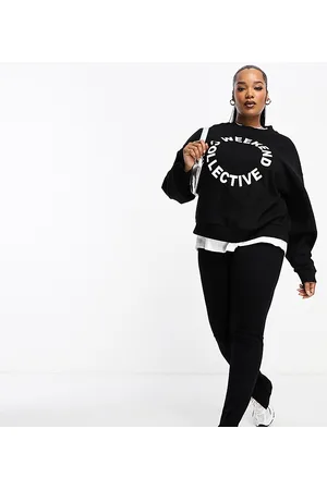 ASOS ASOS DESIGN Curve legging with side split in