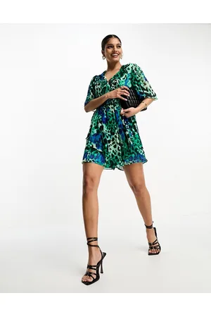 River Island Chiffon romper in