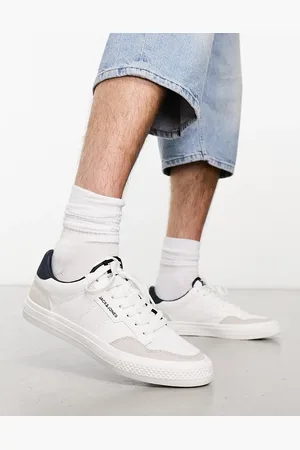JACK & JONES Canvas sneakers with contrast panels in
