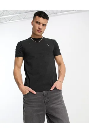 Ralph Lauren Icon logo T-shirt custom fit in heather