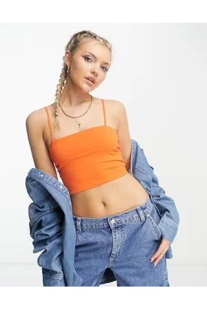 Monki Cropped cami top in - part of a set