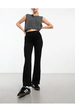 JDY High rise flared pants in