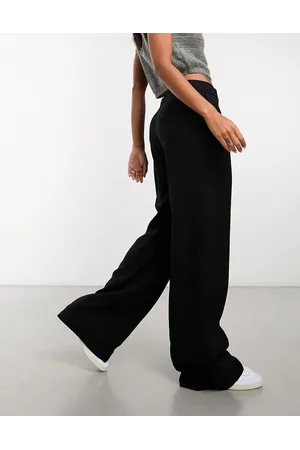 MANGO Pleat front straight leg tailored pants in