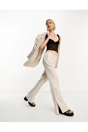 ONLY Flared tailored pants in stone - part of a set