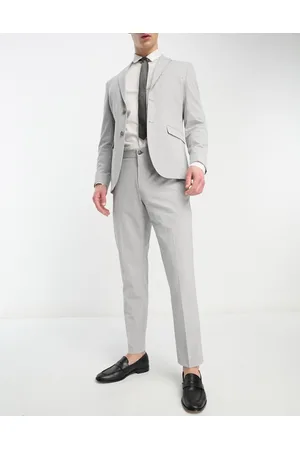 SELECTED Slim fit suit pants in light