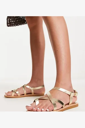 South Beach Strappy sandals with padded sole in