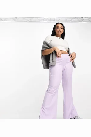 ONLY Flared tailored pants in lilac