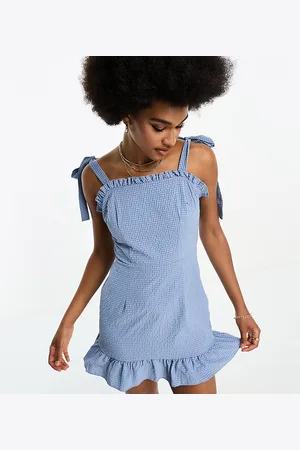 Missguided Strappy mini dress in