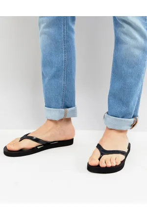Calvin Klein Dash Logo Flip Flops In