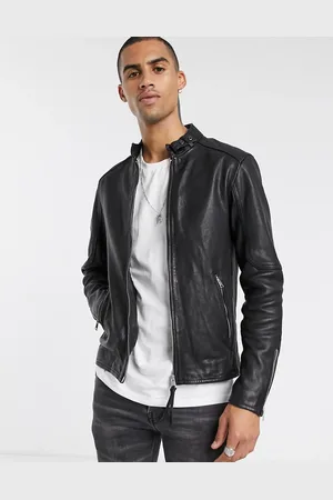 Chaqueta Biker Slim Para Hombre Para Hombre Rompevientos