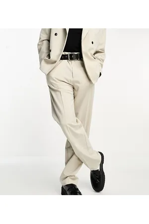 Weekday Lewis regular fit suit pants in light exclusive to ASOS - part of a set