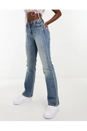 Stradivarius Straight leg jeans in vintage wash