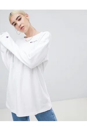 Champion Longline Sweatshirt With Arm Logo