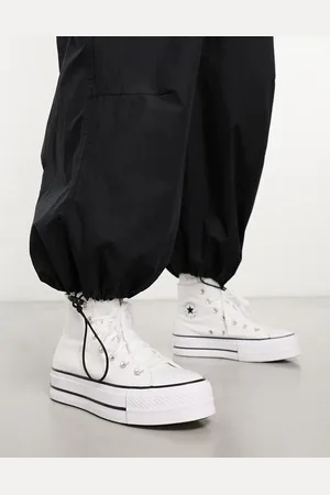 Converse Chuck Taylor Lift Hi platform sneakers in