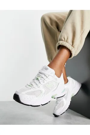 New Balance 530 sneakers in and pastel green - exclusive to ASOS