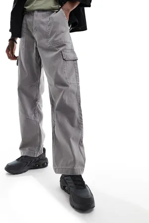 Pantalones cargo hombre online bershka