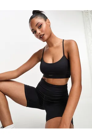 PUMA Training low impact sports bra in dark